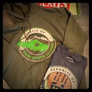 Republic of Vancouver Island hoodie and tshirt